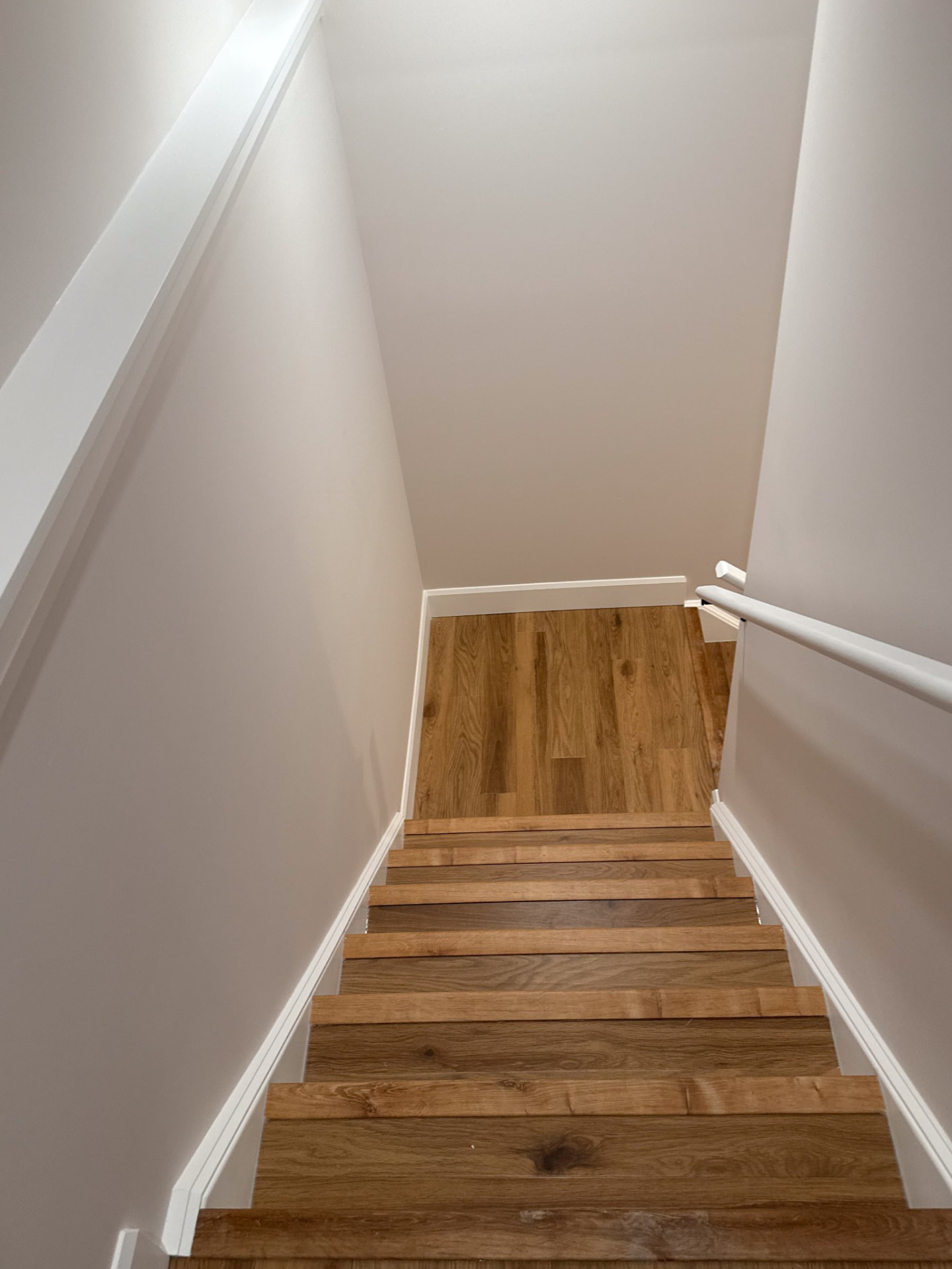 Basement staircase finishing — Boronka Carpentry Plus