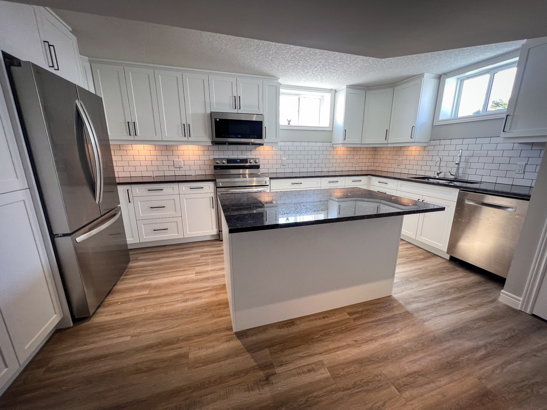Basement kitchen renovation — Boronka Carpentry Plus