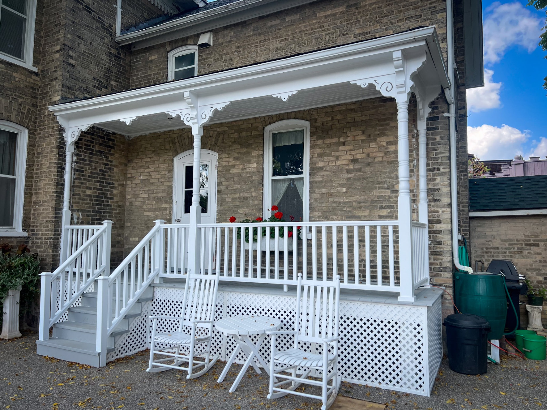 Front porch carpentry — Boronka Carpentry Plus